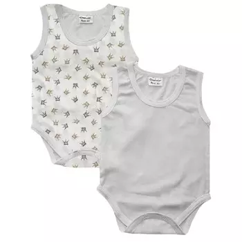 Дашенька Боди-майка детская Короны 2 шт. 1440