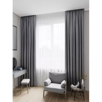 Decofest Портьера блэкаут жаккард Лондон 270х200 см