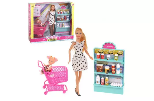 Defa Игровой набор Lucy Супермаркет (16 предметов)