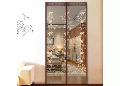 Dekotex Штора на магнитах на дверь XH02 100х210 см