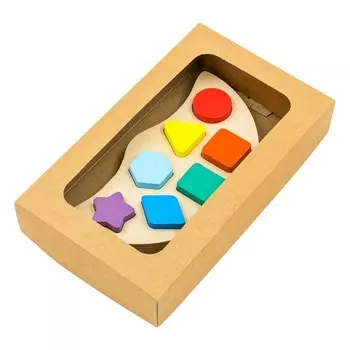 Деревянная игрушка Alatoys Балансир Радуга