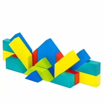 Деревянная игрушка Alatoys Мозаика Лучики (24 детали)