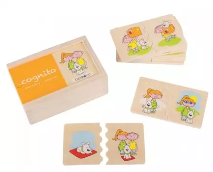 Деревянная игрушка Beleduc развивающая Когнито-Противоположности