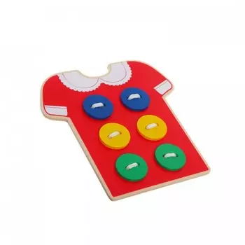 Деревянная игрушка Bondibon Шнуровка