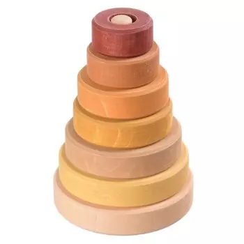 Деревянная игрушка Букарашка Пирамидка Малышка