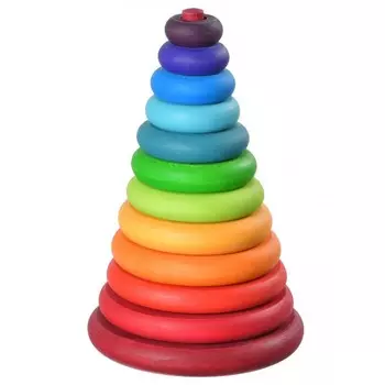 Деревянная игрушка Букарашка Пирамидка Тася