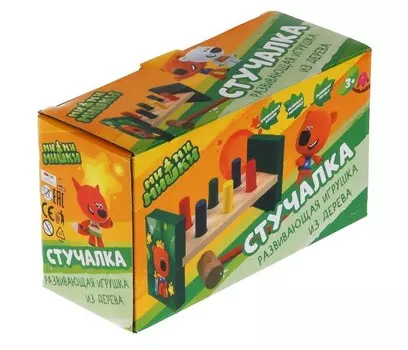Деревянная игрушка Буратино Ми-ми-мишки стучалка