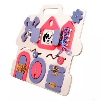 Деревянная игрушка Десятое королевство Бизиборд Домик