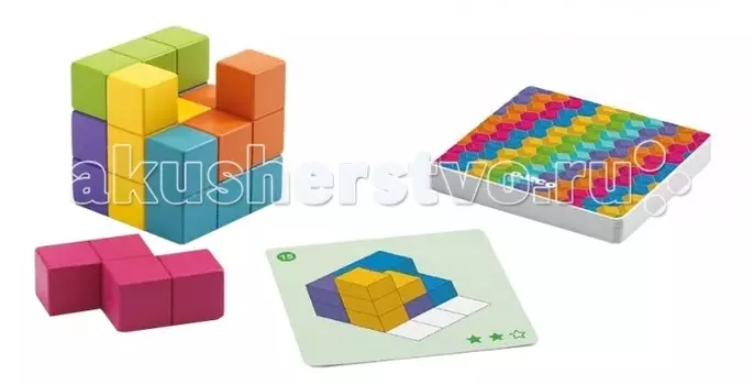 Деревянная игрушка Djeco Настольная игра Кубиссимо