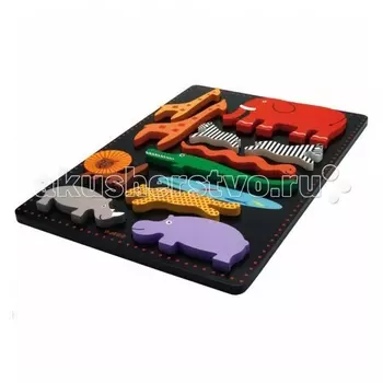 Деревянная игрушка Djeco Рамка-вкладыш Ботабло