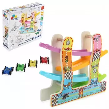 Деревянная игрушка Фабрика фантазий Гонки 114820