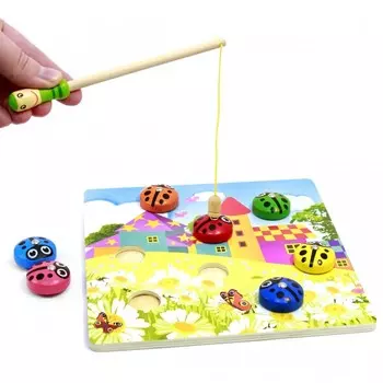 Деревянная игрушка Фабрика фантазий Рыбалка