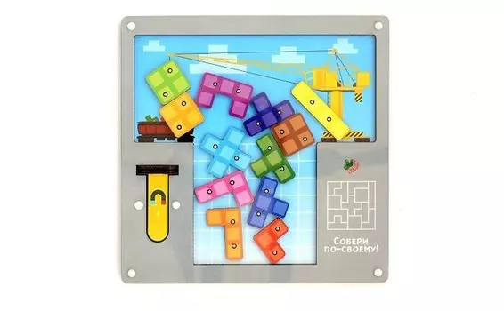 Деревянная игрушка Фабрика Мастер игрушек Головоломка Магнетта