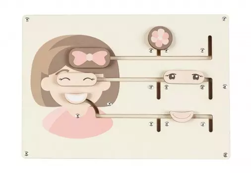 Деревянная игрушка Forest kids Лабиринт Девочка