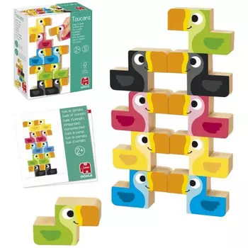 Деревянная игрушка Goula Кубики Туканы