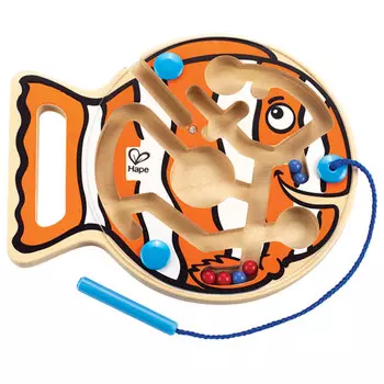 Деревянная игрушка Hape Лабиринт Рыбка Е1700