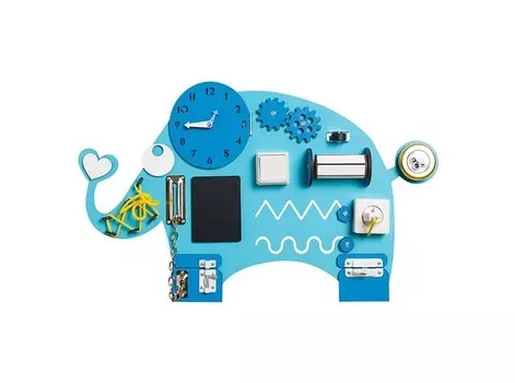 Деревянная игрушка Kampfer Бизиборд Elefant