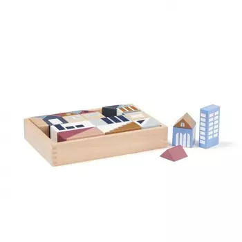 Деревянная игрушка Kid's Concept Блоки Aiden Город