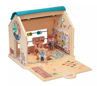 Деревянная игрушка Lilliputiens Бизидом Школа