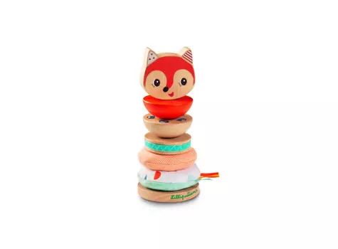 Деревянная игрушка Lilliputiens Пирамидка Лиса Алиса