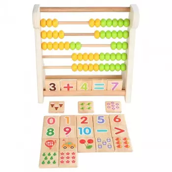 Деревянная игрушка Lucy &amp; Leo Дино-счеты