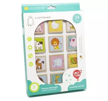 Деревянная игрушка Lucy &amp; Leo Мемо