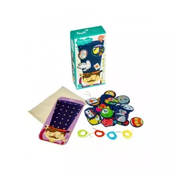 Деревянная игрушка Lucy &amp; Leo Шнуровка Великий фокусник