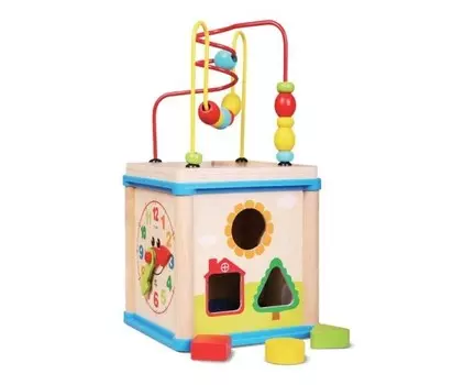 Деревянная игрушка Mapacha Игровой центр Суперкуб