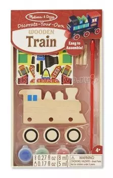 Деревянная игрушка Melissa &amp; Doug Классические игрушки Поезд