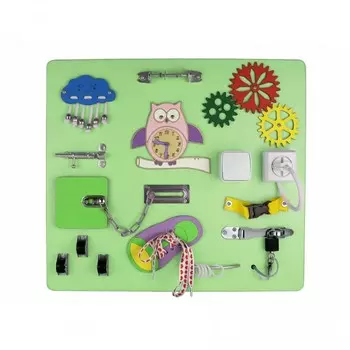 Деревянная игрушка Midzumi Умная доска Busyboard Sovushka