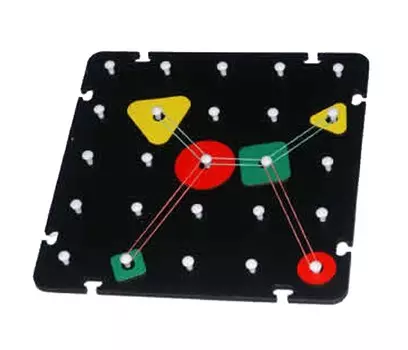 Деревянная игрушка Оксва Геометрический планшет