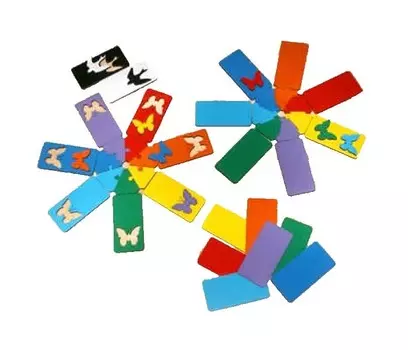 Деревянная игрушка Оксва Игра Семицветик