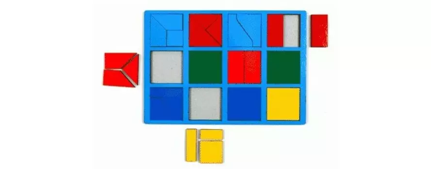 Деревянная игрушка Оксва Сложи квадрат 1 категория сложности Стандарт