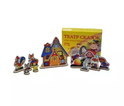 Деревянная игрушка Оксва Театр Сказок
