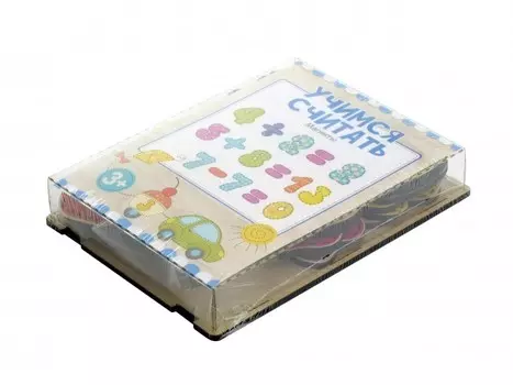 Деревянная игрушка Paremo Игровой набор магнитный Счет