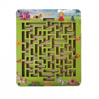 Деревянная игрушка Paremo Лабиринт с шариком Маленькая Принцесса