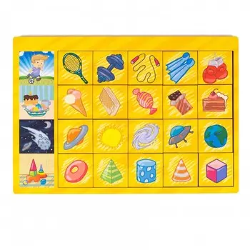 Деревянная игрушка Paremo Вкладыши Логические цепочки общие