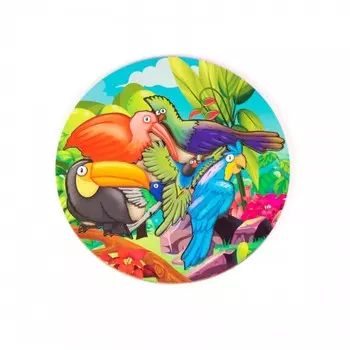 Деревянная игрушка Paremo Вкладыши Птицы