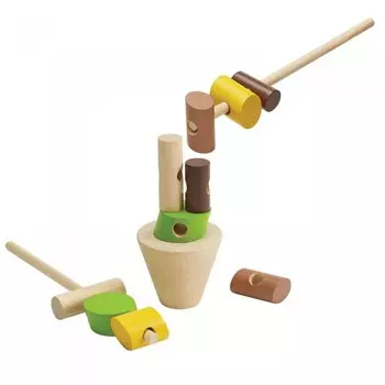 Деревянная игрушка Plan Toys Игра Построй башню