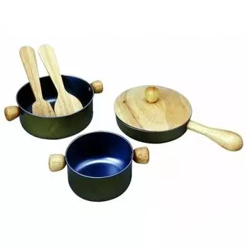 Деревянная игрушка Plan Toys Набор посуды