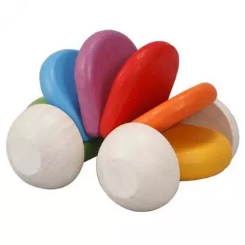 Деревянная игрушка Plan Toys Погремушка Машинка