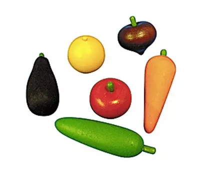 Деревянная игрушка RNToys Набор Овощи