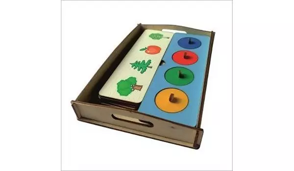 Деревянная игрушка Смайл Декор Тренажер для малышей Четвертый лишний