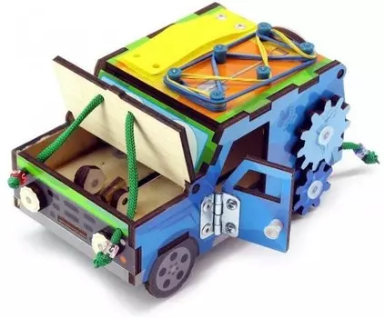 Деревянная игрушка Тимбергрупп Бизи-машинка