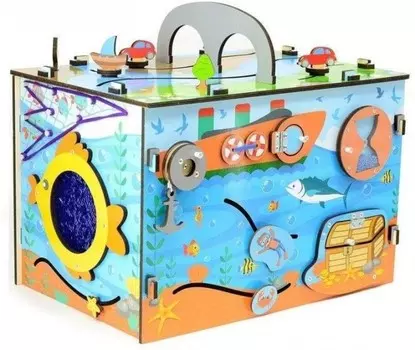 Деревянная игрушка Тимбергрупп Бизиборд Вокруг света