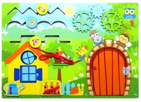 Деревянная игрушка Тимбергрупп Бизиборд Волшебный лес