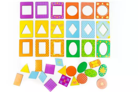 Деревянная игрушка Тимбергрупп Развивающая игра Досочки Сегена