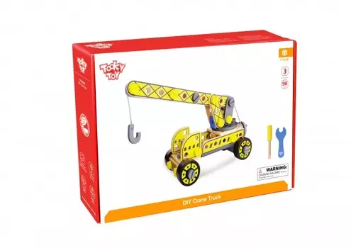 Деревянная игрушка Tooky Toy Конструктор Строительная техника