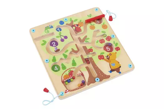 Деревянная игрушка Tooky Toy Лабиринт Дерево TH687