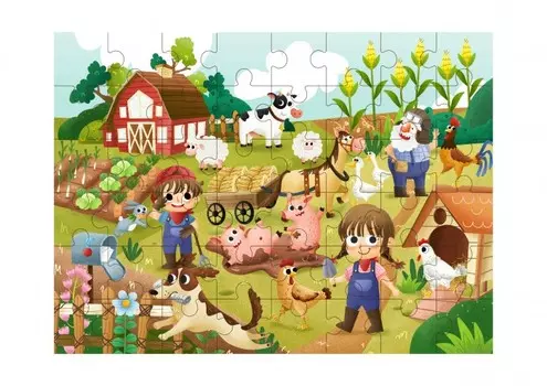 Tooky Toy Пазл Ферма